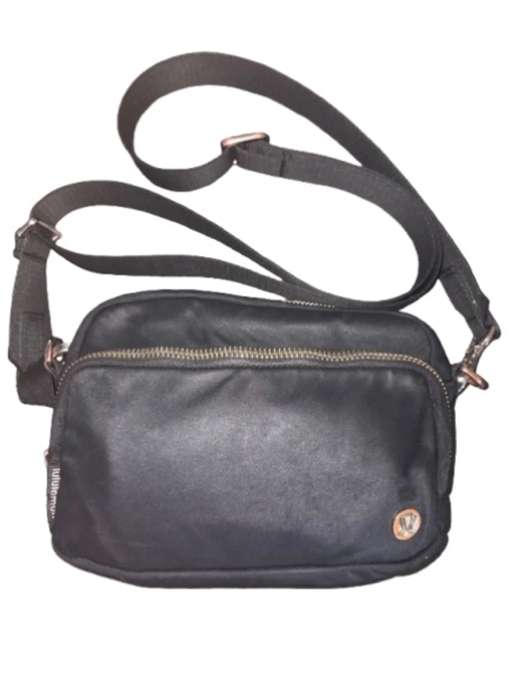 Lululemon Everywhere black crossbody bag purse 2L